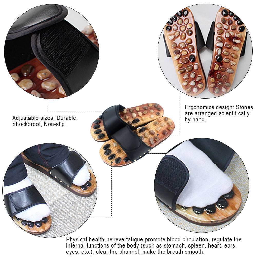 Natural Stone Massage Shoes