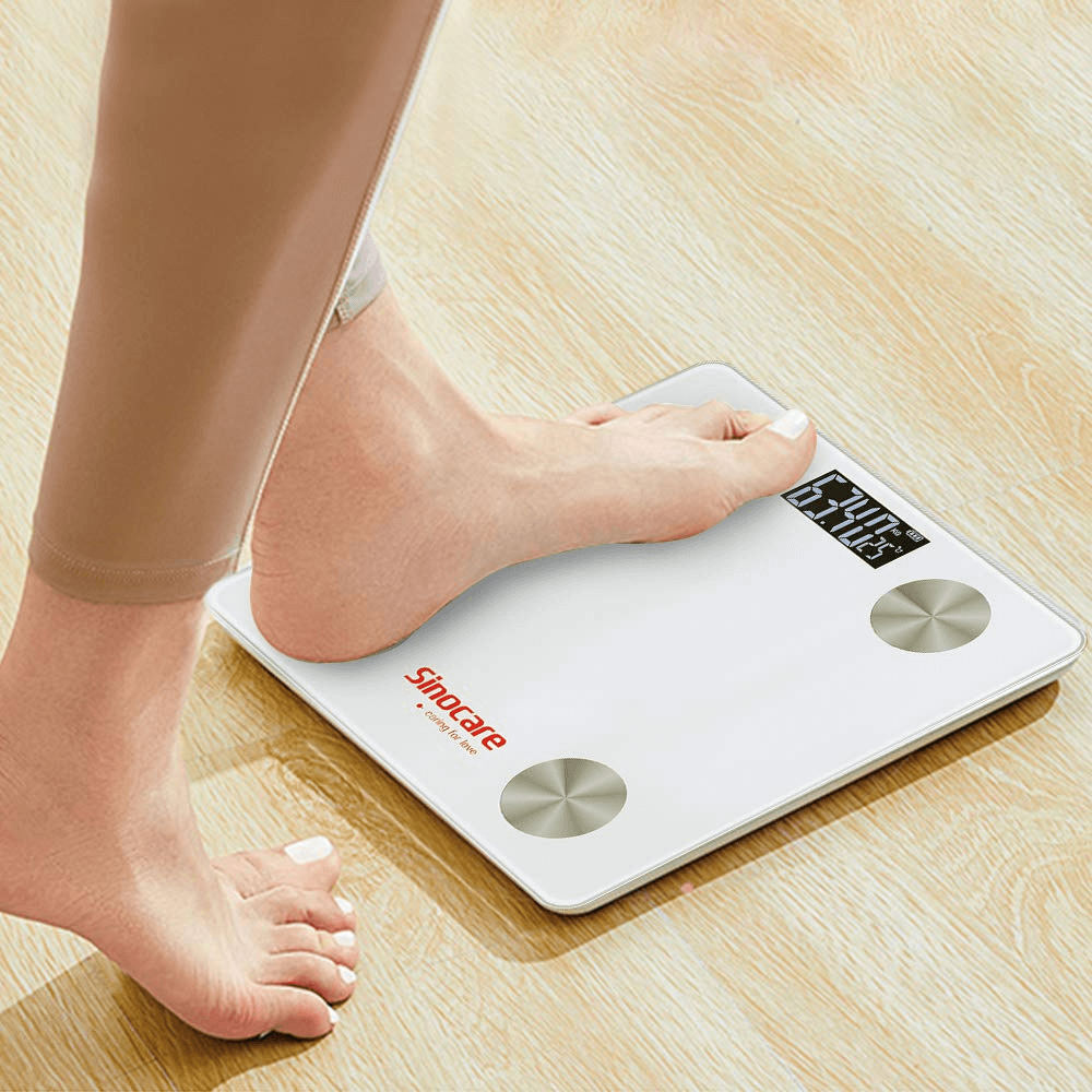 Smart BMI Scale With Bluetooth LED Display  Accurate Digital Body Wei –  Healthy Livin' Solutions