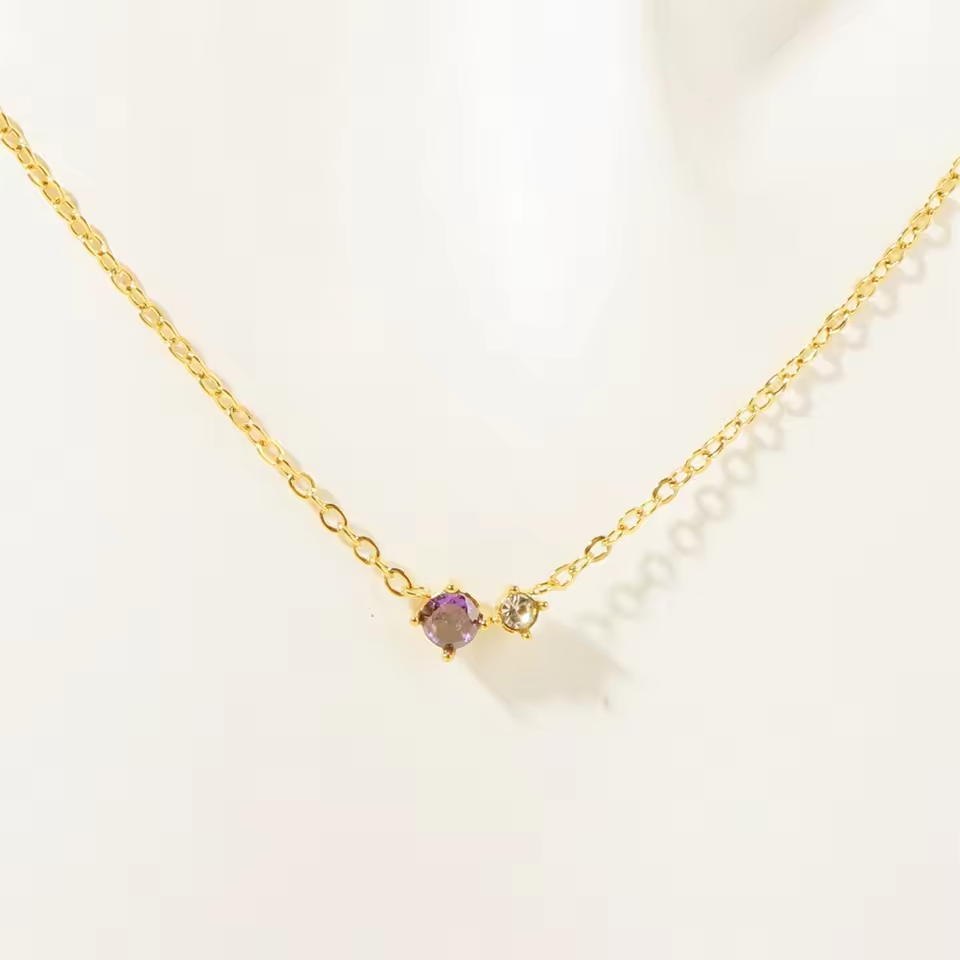 Radiance in Purple: February’s Timeless Pendant