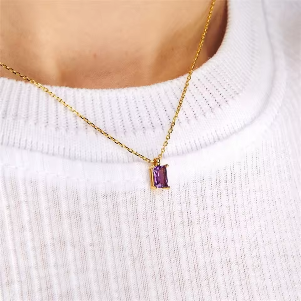 Violet Serenity: February’s Amethyst Necklace