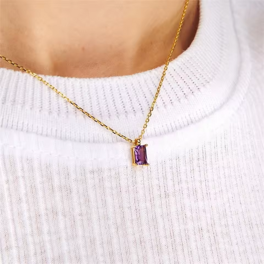 Violet Serenity: February’s Amethyst Necklace
