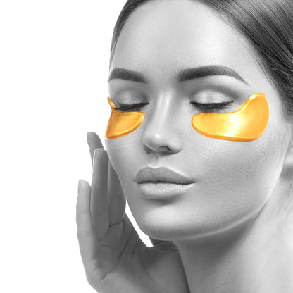 15 Pairs 24k Gold Collagen Eye Mask For Anti-aging And Eye Bags Reduction