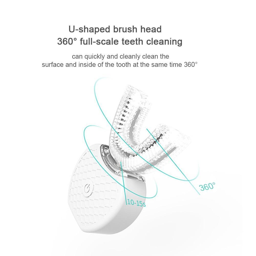 360 Sonic Toothbrush With Cold Light Whitening
