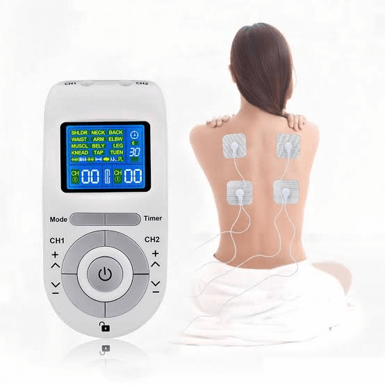 Neck Tens Unit EMS Massager Back Full Body Stimulator Pain Relief Device  Health