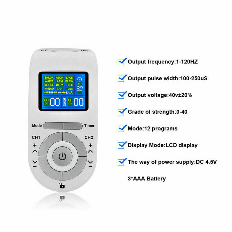 How To Use 12 Modes Pain Relief Massager