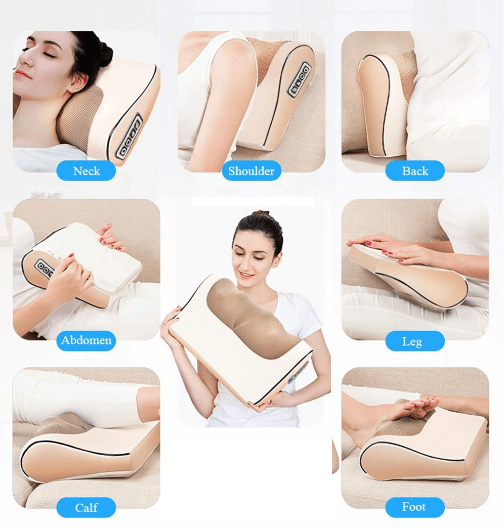 Infrared Heating 3D Neck and Body Massage Pillow Reviews
