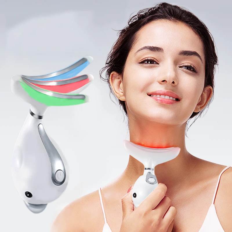 Non Surgical Neck Lift Device With Light Therapy