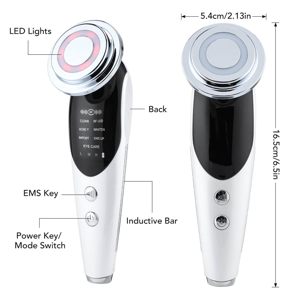 7 in 1 Mesotherapy LED Skin Rejuvenator | Anti-Wrinkles & Lifting
