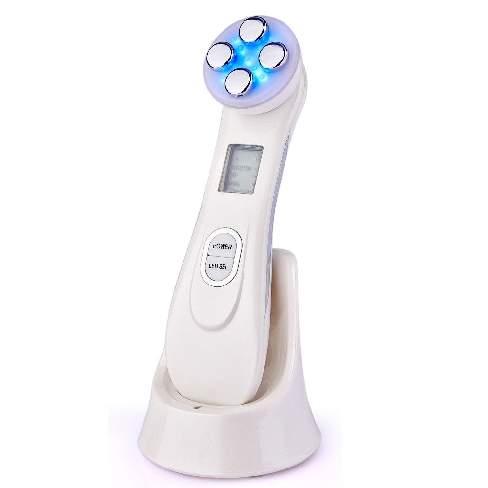 RF EMS LED Ultrasonic Facial Device