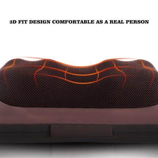 Buy Shiatsu Massage Cushion - Infrared Heat and Rotating Massage for Neck Back Legs Arms
