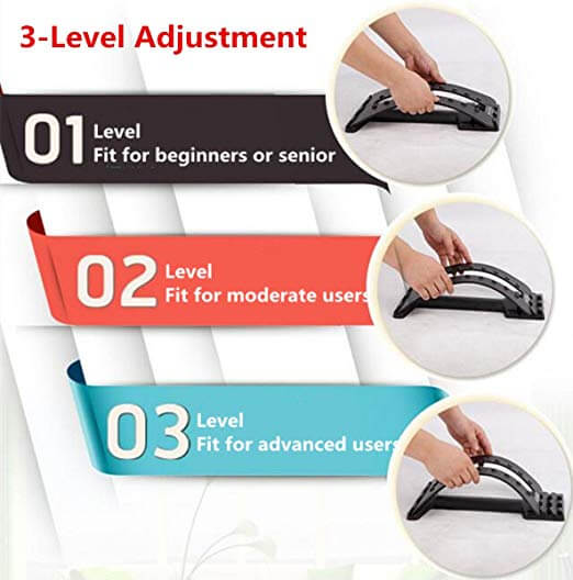 Lumbar extender back stretcher best sale