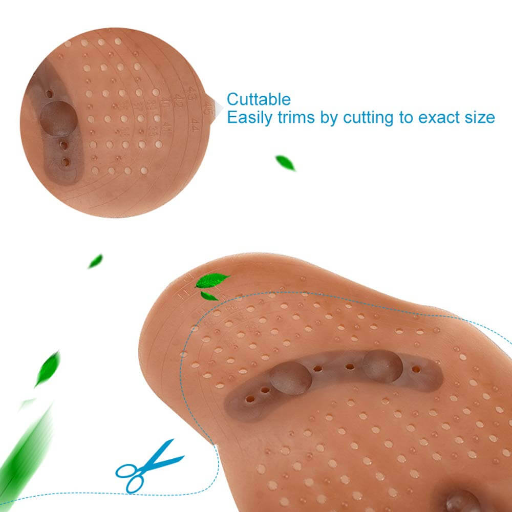 Health Breathable Foot Acupressure Shoe Pads