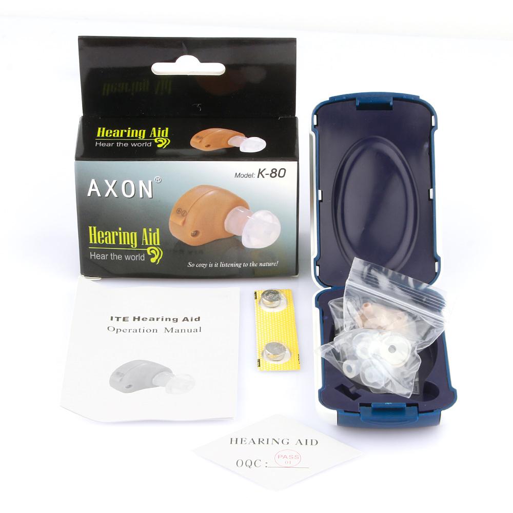 Mini Invisible In-ear Hearing Aid With Digitally Enhanced Sound Amplifier
