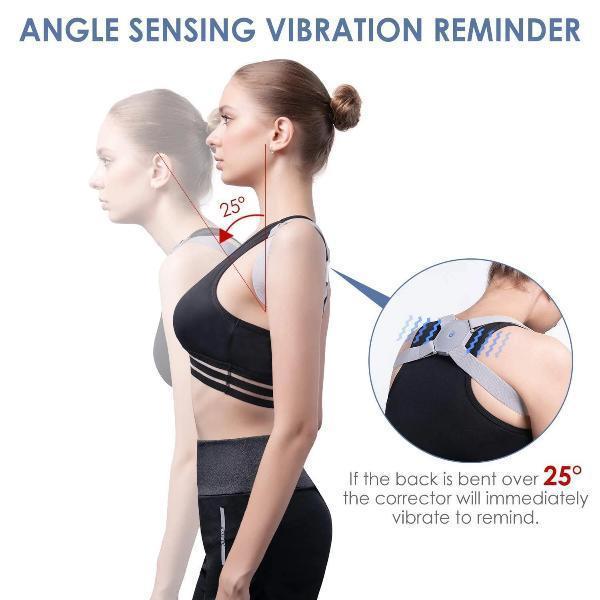 Universal Posture Corrector with Intelligent Sensor Vibration