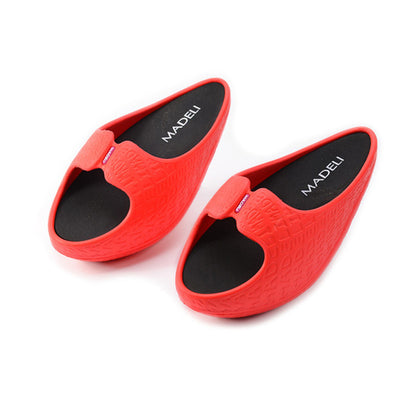 Red Rocker Bottom Slimming Shoes