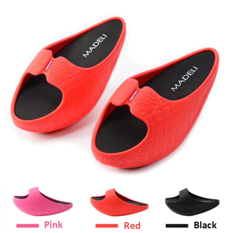 Rocker Bottom Slimming Indoor Shoes