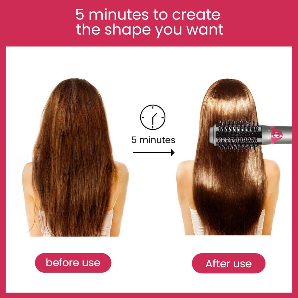 How To Curl Hair With Blow Dryer Brush