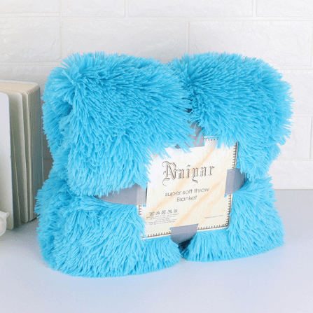 Blue Throw Blanket