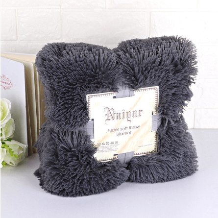 Gray Throw Blanket