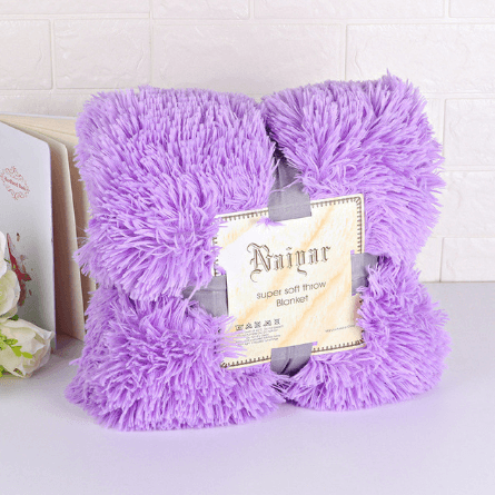 Purple Throw Blanket