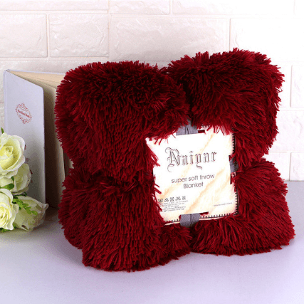 Red Throw Blanket