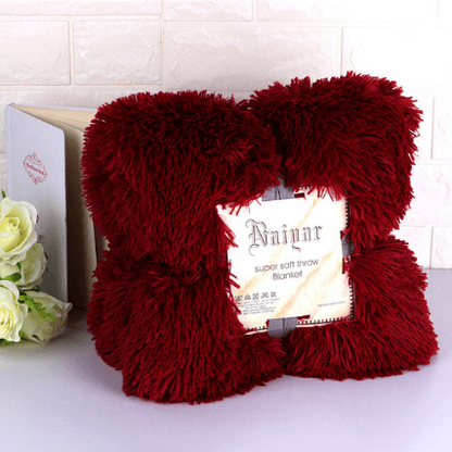 Red Throw Blanket