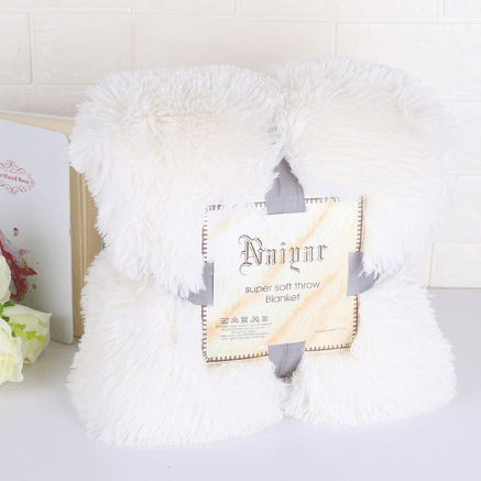 White Throw Blanket