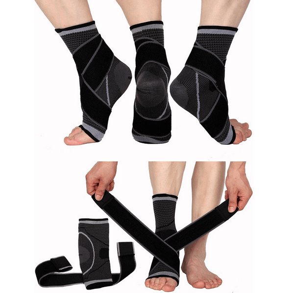Ankle Support Foot Compression Wrap Bandage Brace