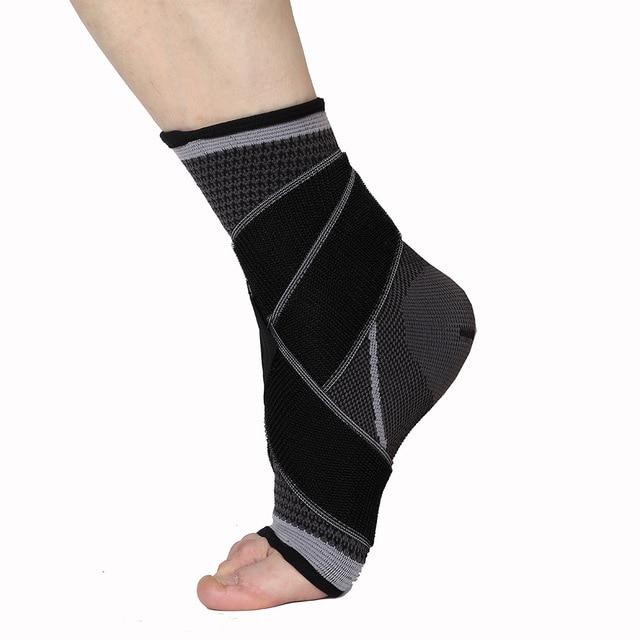 Ankle Brace - Ankle Support With Adjustable Compression Wrap For Men and Women
