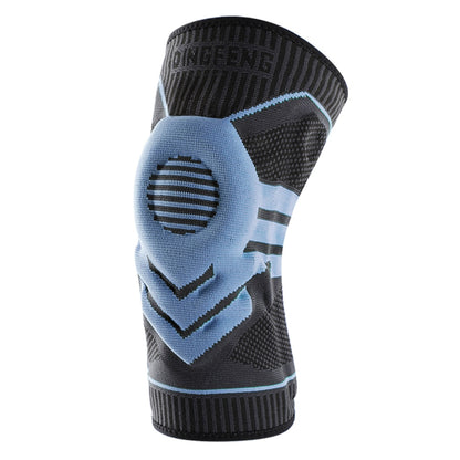 Running Knee Support Sleeve | Spring Silicone Knee Pad With Shock Absorption
