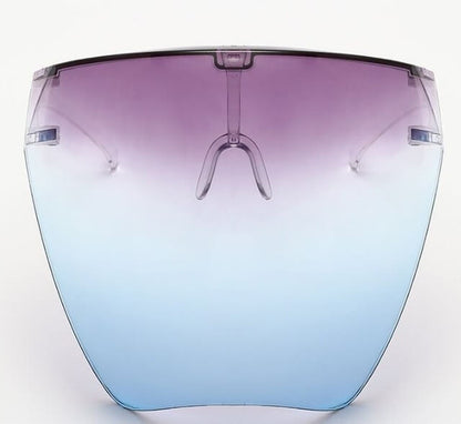 Premium Protective Stylish Shades | Goggle Style Face Shield Sunglasses