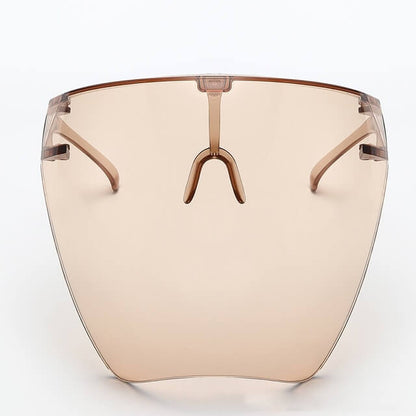 Premium Protective Stylish Shades | Goggle Style Face Shield Sunglasses